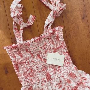 ❌ Sold ❌ NWT THE GREAT Lagoon Dress, Medium